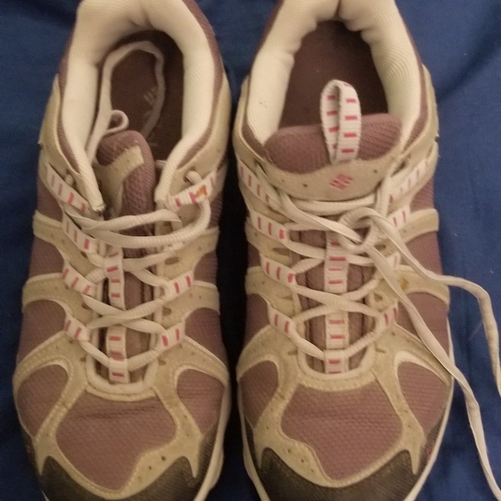 Columbia purple and Gray sneakers